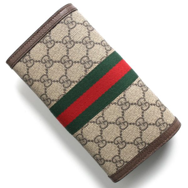 lwgu52315396iwg8745d Gucci Ophidia Long Wallet Beige