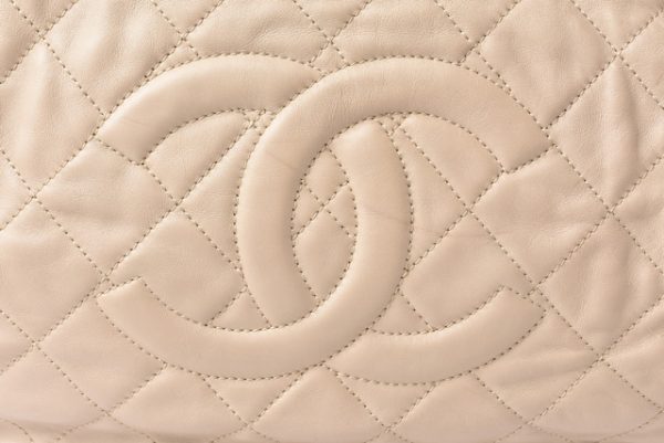 m2209 13 ch 9 Chanel Coco Mark Quilted Stitching Leather Tote Bag Shoulder Bag 2way Chain Bag Beige Brown