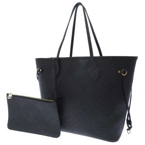 m45685 01 Louis Vuitton Multi Pochette Black Calfskin