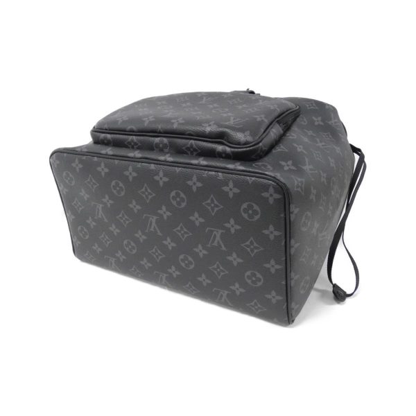 m46683a000000b b Louis Vuitton Monogram Eclipse Montsouris Backpack Monogram Coated Canvas Backpack Black