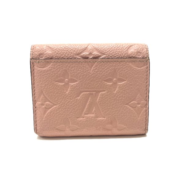 mah01006 2 Louis Vuitton Portefeuille Zoe Monogram Empreinte Trifold Wallet Leather Rose Poudre Pink