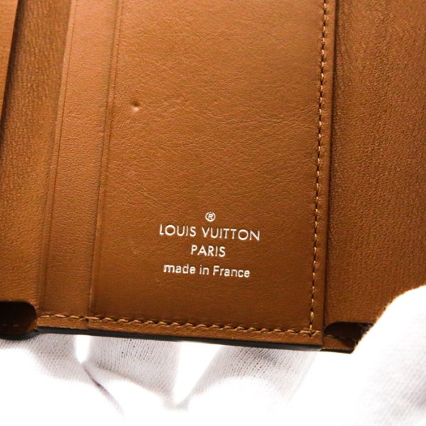 mai07519 9 Louis Vuitton Portefeuil Iris XS Monogram Mahina Leather Trifold Wallet Compact Plume Gray