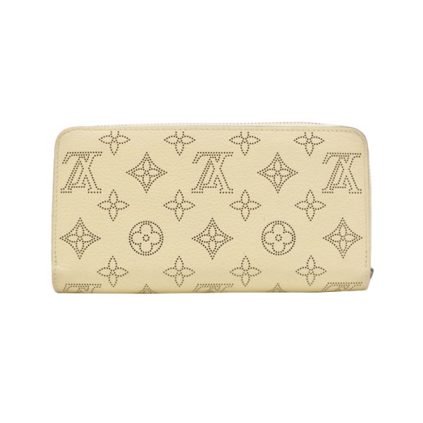 mak26009 2 Louis Vuitton Zippy Monogram Mahina Leather Long Wallet Round Zipper Card Case Banana Yellow