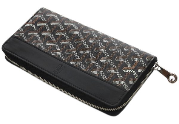 matig2gm01s 1 Goyard Portefeuille Matignon GM Long Wallet Black