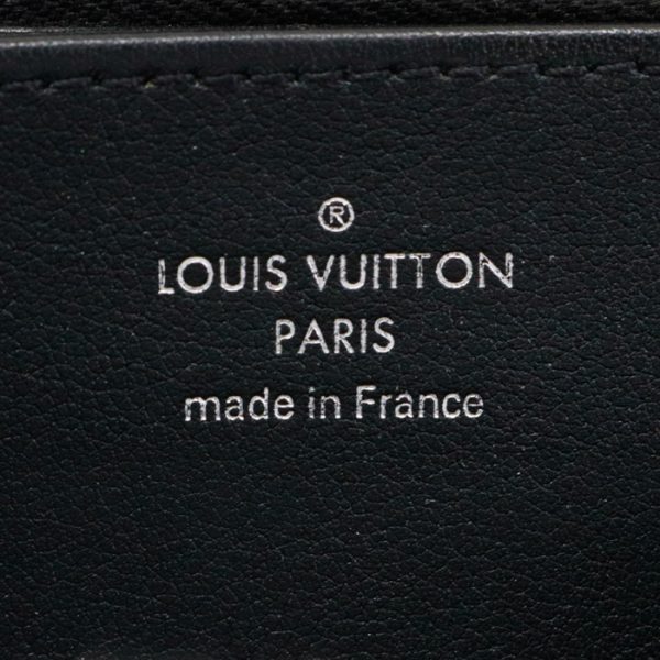 mav27012 6 Louis Vuitton Zippy Monogram Mahina Leather Long Wallet Round Zipper Noir Black