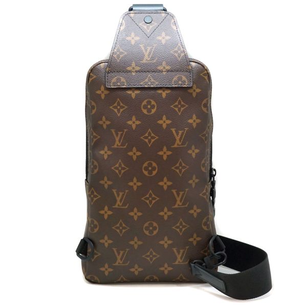 n21 8487 2 Louis Vuitton Avenue Sling Bag M45897 Body Bag Waist Bag Monogram Macassar Brown Mens Shoulder Bag