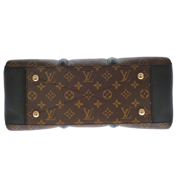 n21 8699 4 Louis Vuitton Soufflot Monogram Canvas Leather Shoulder Bag Brown