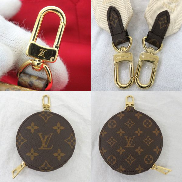 n2401 06 300239mi 06 Louis Vuitton On The Go PM Monogram Leather Tote Bag 2way Shoulder Bag Reverse Brown