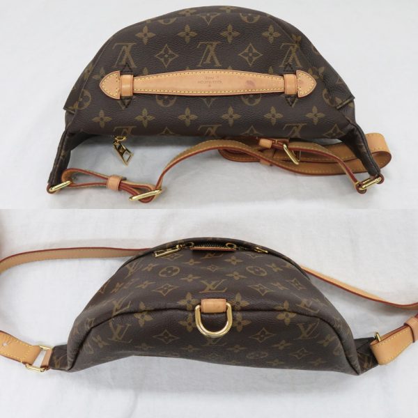 n2403 06 300603mi 02 Louis Vuitton Bum Bag Monogram Leather Body Bag Shoulder Waist Brown