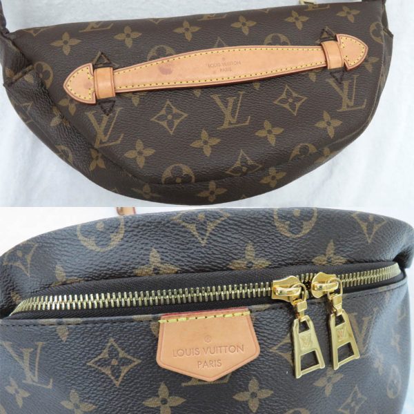 n2403 06 300603mi 06 Louis Vuitton Bum Bag Monogram Leather Body Bag Shoulder Waist Brown