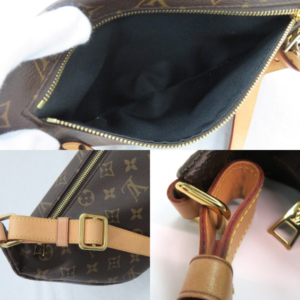 n2403 06 300603mi 07 Louis Vuitton Bum Bag Monogram Leather Body Bag Shoulder Waist Brown