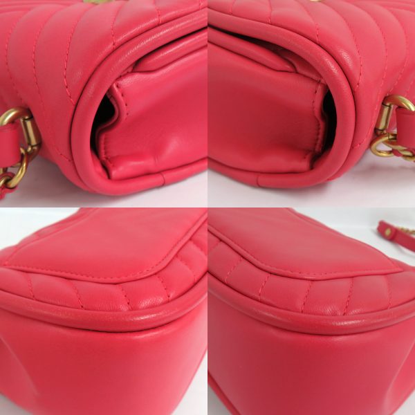 n2403 06 300707mi 08 Chanel Round Flap Bag Lambskin 2way Chain Shoulder Bag Top Handle Coco Mark Pink