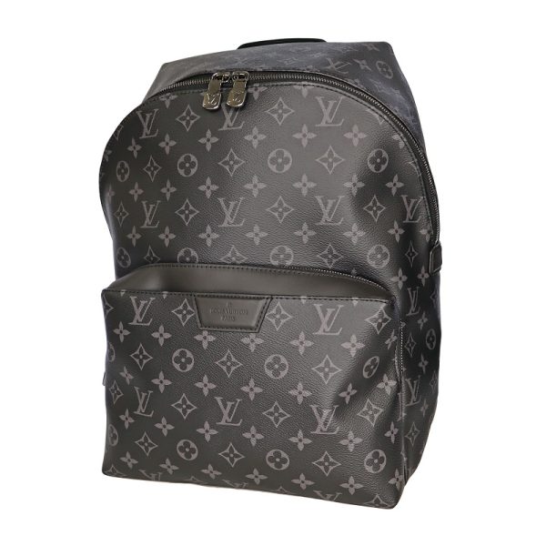 p22 1896 1 Louis Vuitton Eclipse Rucksack Leather Backpack Bag Black