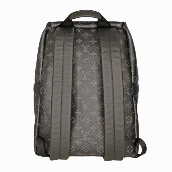 p22 1896 2 Louis Vuitton Eclipse Rucksack Leather Backpack Bag Black