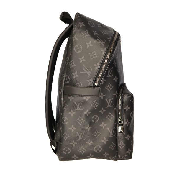 p22 1896 3 Louis Vuitton Eclipse Rucksack Leather Backpack Bag Black