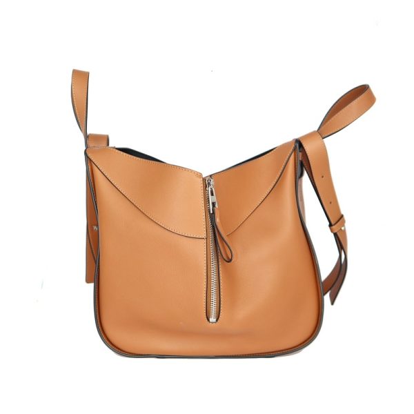 p23 994 4 Loewe Hammock Small Leather Shoulder Bag Tan