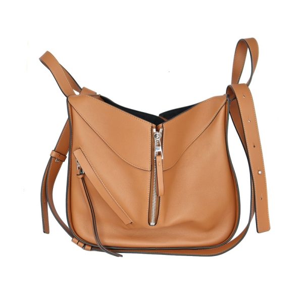 p23 994 5 Loewe Hammock Small Leather Shoulder Bag Tan