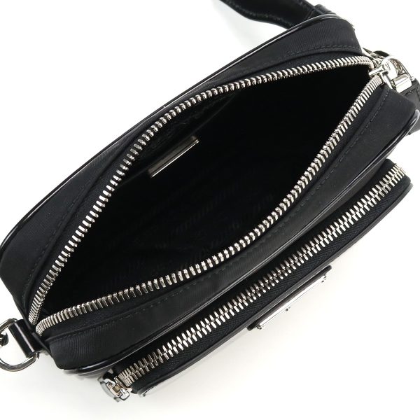 pra2vh172011 3 Prada Re Nylon Nero Shoulder Bag Black