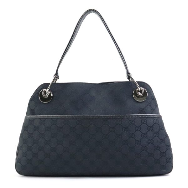 r9912g Gucci GG Shoulder Bag Black