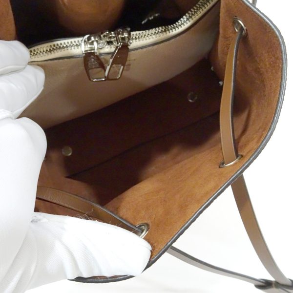 s2402 06 501132ti 04 Louis Vuitton Muria Mahina Leather 2way Handbag Shoulder Bag Creme