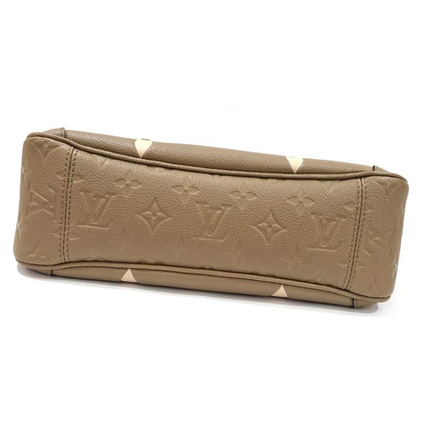 s2402 06 501374tn 02 Louis Vuitton Monogram Empreinte Trianon PM Leather 2way Shoulder Handbag Crème