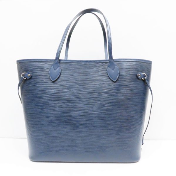 ts41471 5 Louis Vuitton Epi Neverfull MM Tote Bag Navey Blue