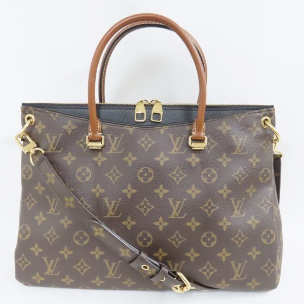 ts736641 2 Louis Vuitton Monogram Pallas Shoulder Handbag Brown