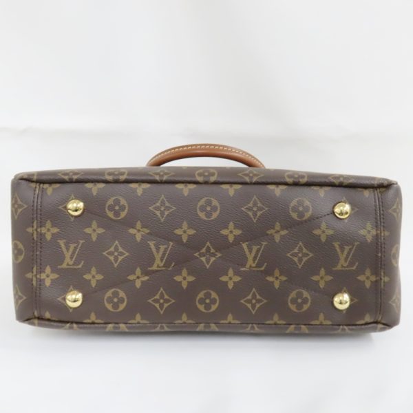 ts736641 8 Louis Vuitton Monogram Pallas Shoulder Handbag Brown