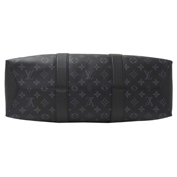 v0077421100 3 Louis Vuitton Taigarama Monogram Weekend Tote Bag Black