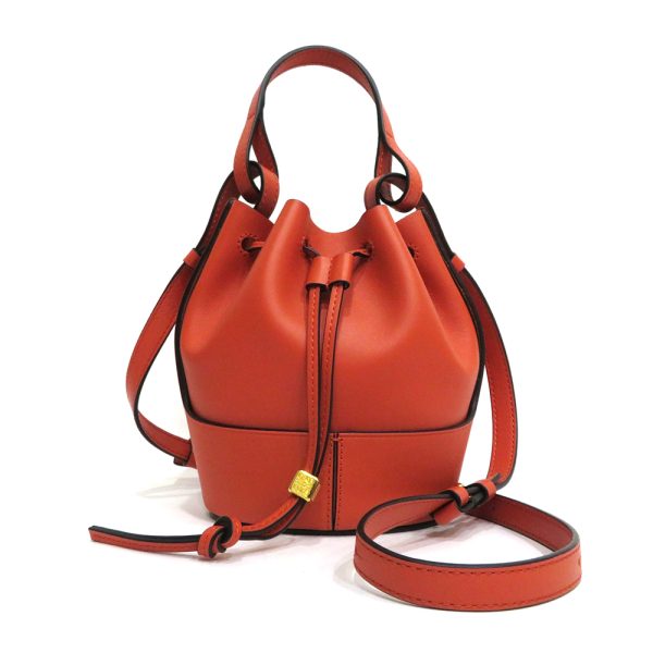 0 ot220430 4 Loewe Balloon Bag Mini Shoulder Bag Vermilion