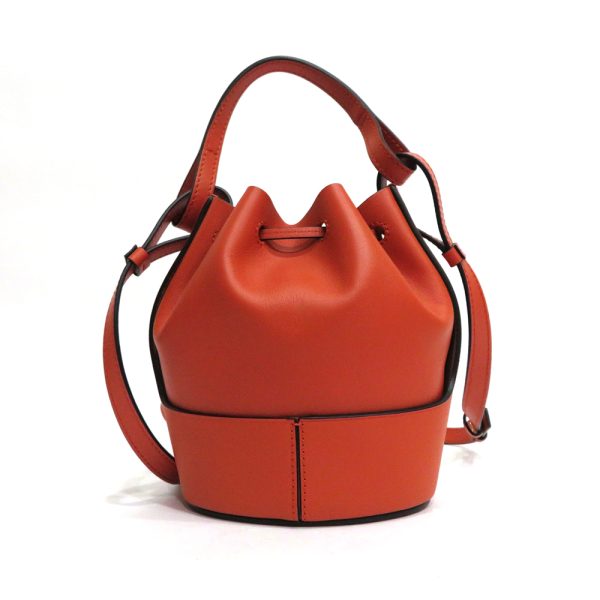 0 ot220430 4 01 Loewe Balloon Bag Mini Shoulder Bag Vermilion