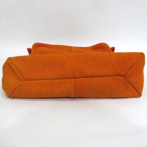 0 ot230610 28 04 Loewe Flamenco Shoulder Bag Leather Orange