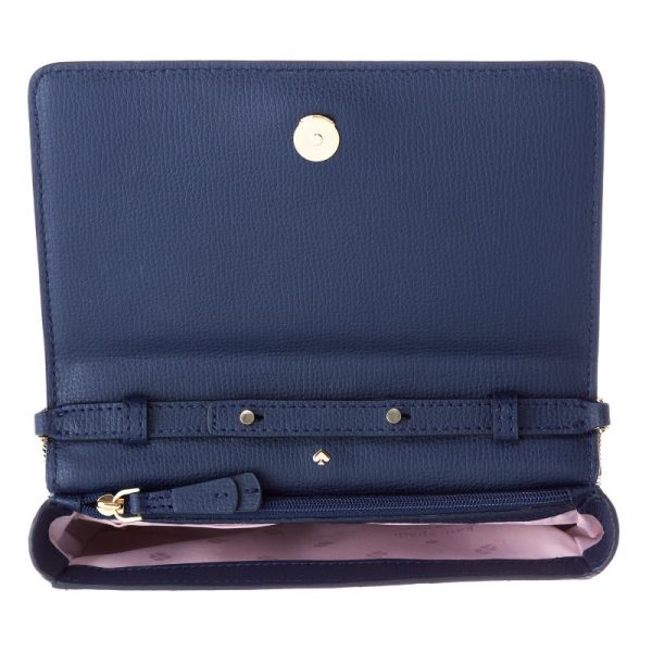 000000005170 3 Kate Spade Chain Shoulder Bag Navy