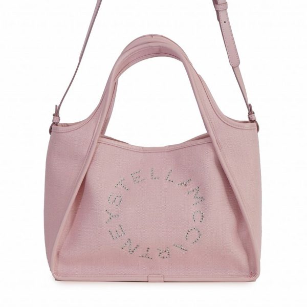 000000006971 1 Stella McCartney Large Capacity Shoulder Bag Sustainability Pink