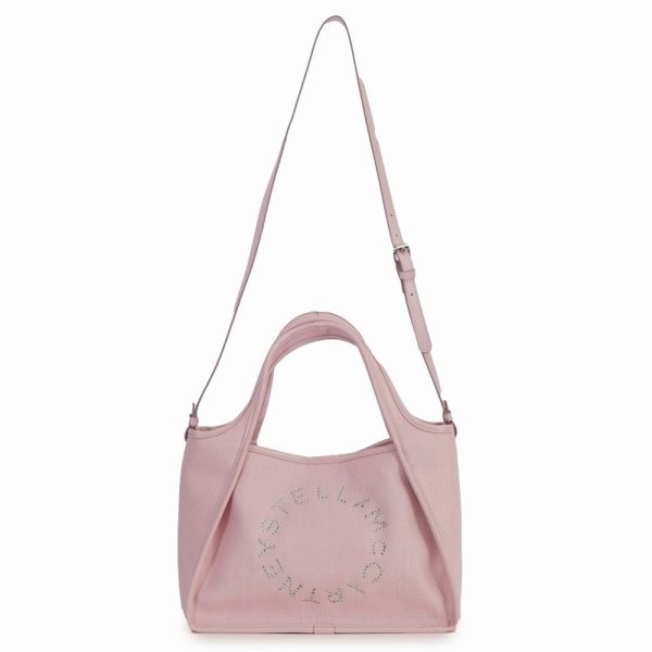 000000006971 2 Stella McCartney Large Capacity Shoulder Bag Sustainability Pink