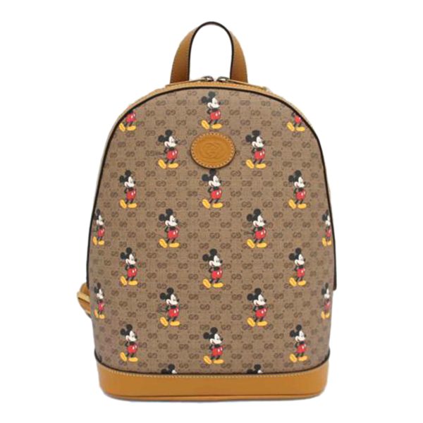 00076 1 Gucci Mini GG Supreme Disney Collaboration Backpack