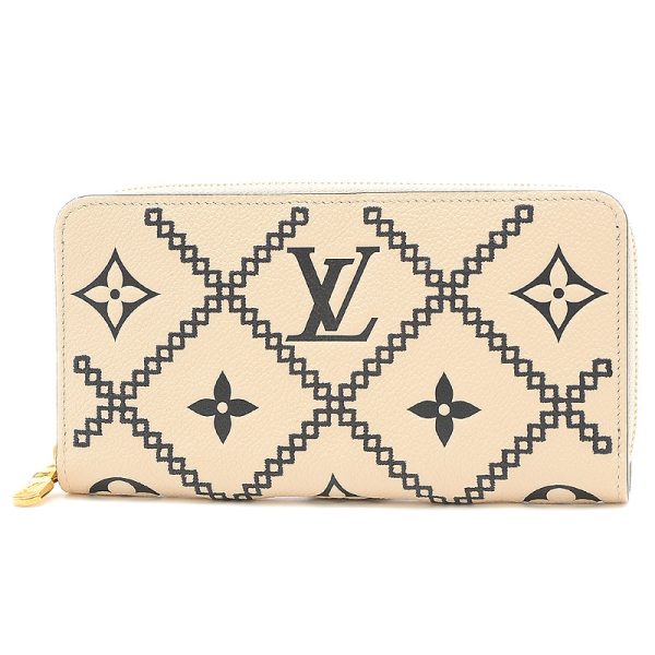 005072163 1 Louis Vuitton Broderie Zippy Long Wallet Claim