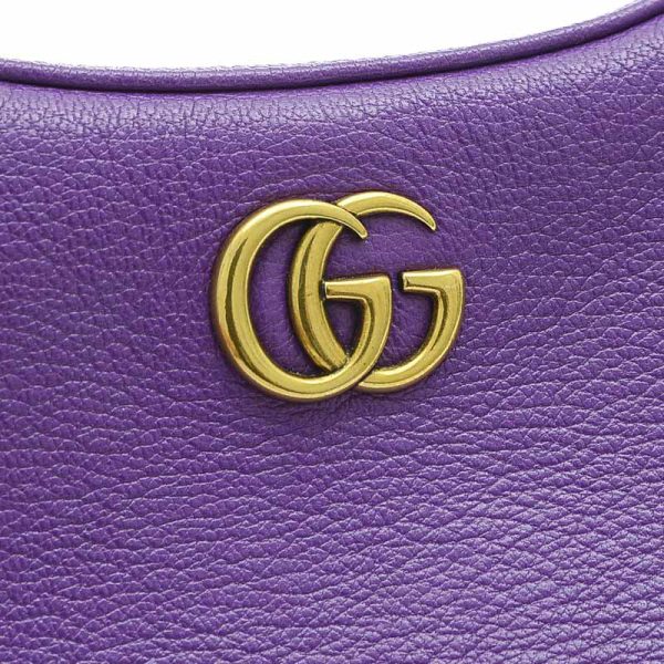 005192427 3 Gucci Aphrodite Small Shoulder Bag Leather Purple