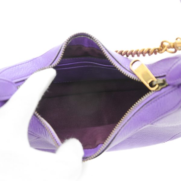 005192427 5 Gucci Aphrodite Small Shoulder Bag Leather Purple