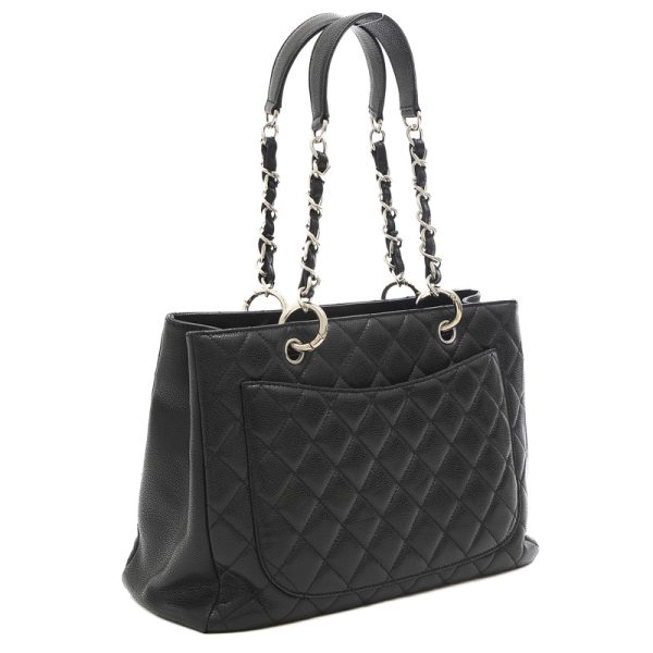 005195787 2 Chanel Matelasse GST Tote Bag Caviar Black