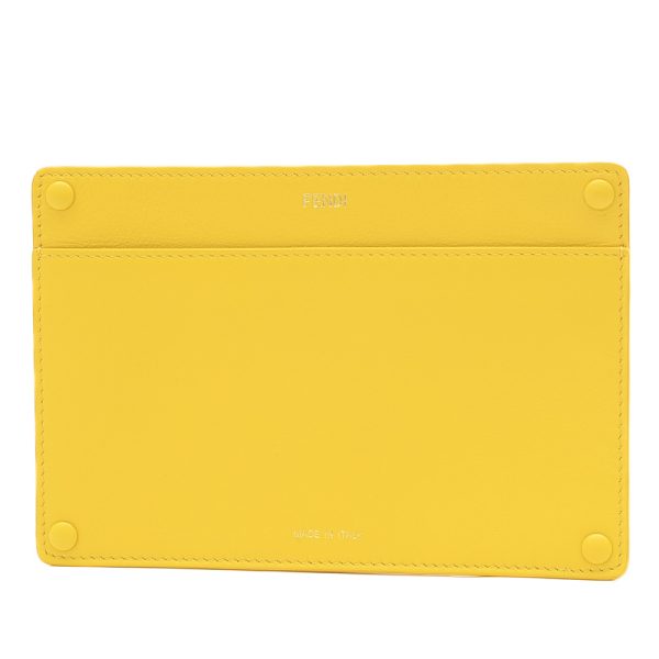 005207947 1 Fendi Peekaboo Pocket Leather Yellow