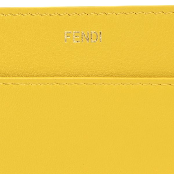 005207947 4 Fendi Peekaboo Pocket Leather Yellow