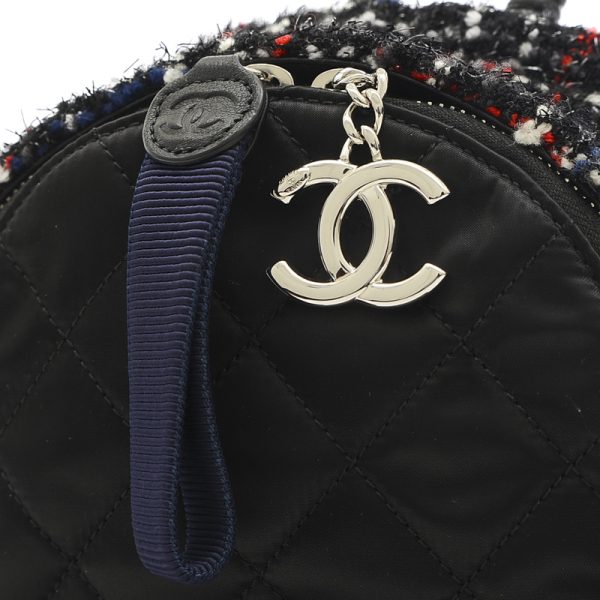 005209958 3 Chanel Matelasse Backpack Rucksack Black