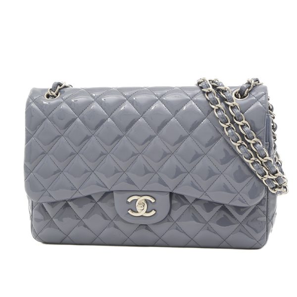 005219490 1 Chanel Deca Matelasse 30 W Chain Shoulder Bag Blue