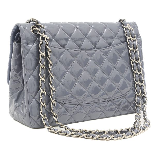 005219490 2 Chanel Deca Matelasse 30 W Chain Shoulder Bag Blue