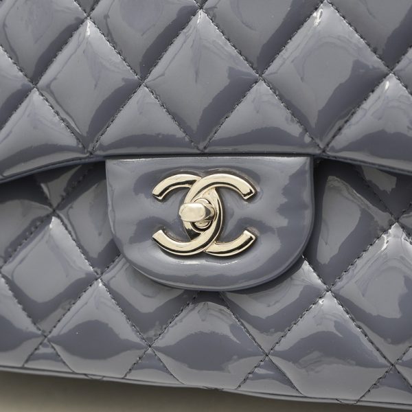 005219490 3 Chanel Deca Matelasse 30 W Chain Shoulder Bag Blue