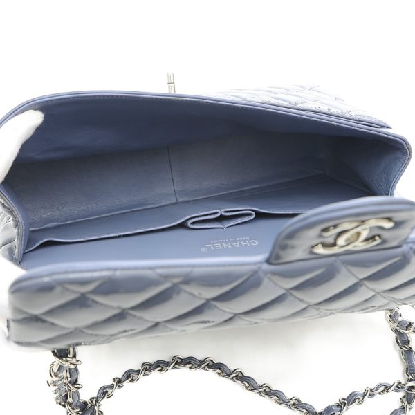 005219490 5 Chanel Deca Matelasse 30 W Chain Shoulder Bag Blue