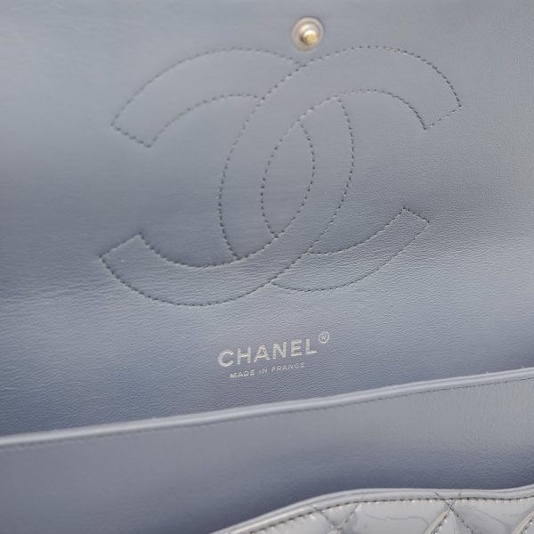 005219490 6 Chanel Deca Matelasse 30 W Chain Shoulder Bag Blue