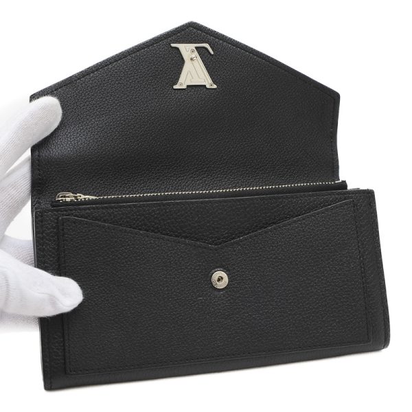 005222803 4 Louis Vuitton My Lock Me Flap Long Wallet Noir