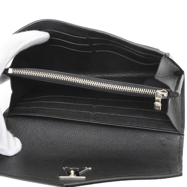 005222803 5 Louis Vuitton My Lock Me Flap Long Wallet Noir